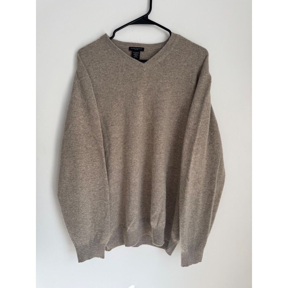 Mark Shale 100% Cashmere Sweater EUC